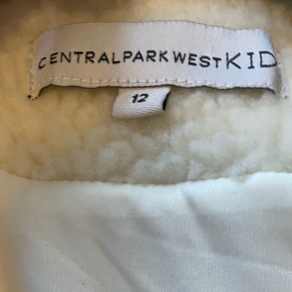 NWT Central Park West NY Sherpa Shacket Sz Small - Picture 2 of 5